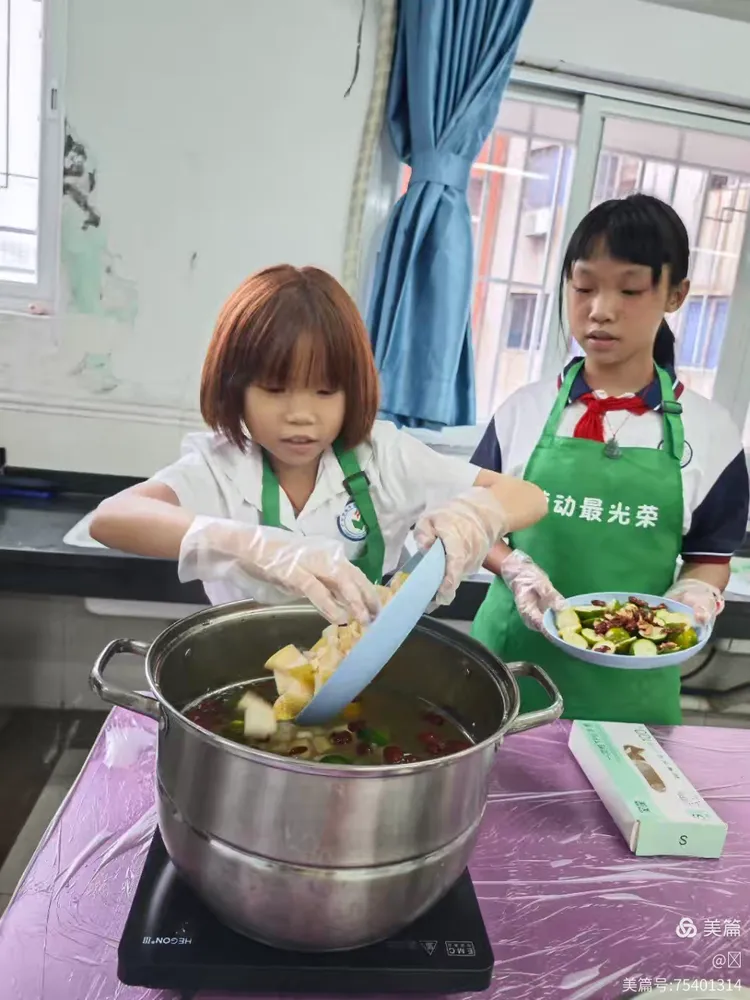 🎈"烹"然心动,不负"食"光一广州市越秀区养正小学"中华小厨神1一6